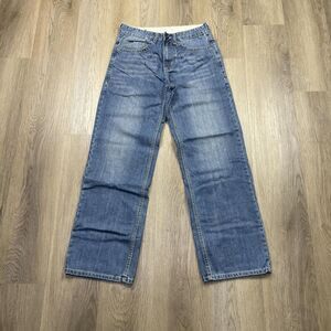 Ecko Unltd Jeans Mens 30 Straight Leg Embroidered Back Pockets 90s Y2K Denim